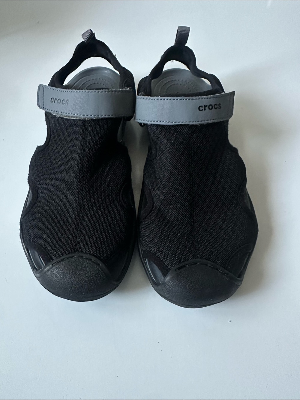CROCS women Black and Gray Water Shoes size 8